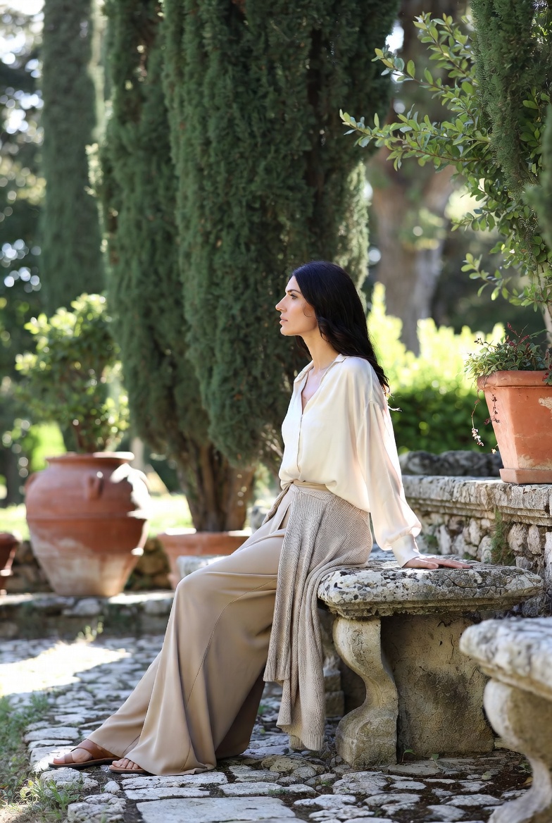 Kiton silk dress